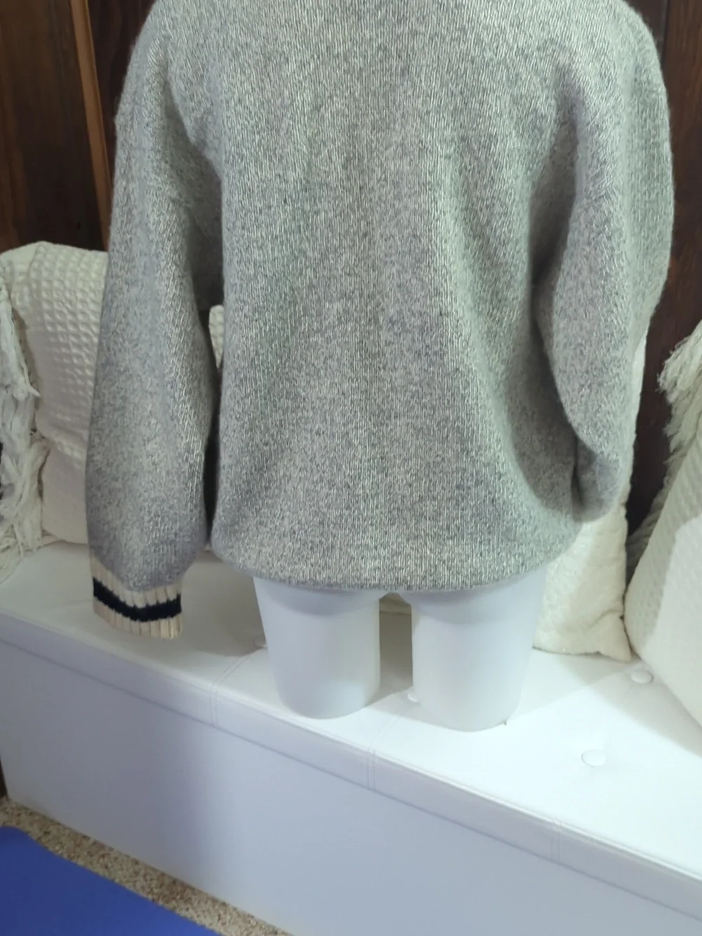Boathouse Row Wool Sweater Size Large | Cozy Heavy Knit Cabin Cottagecore - Picture 11 of 16